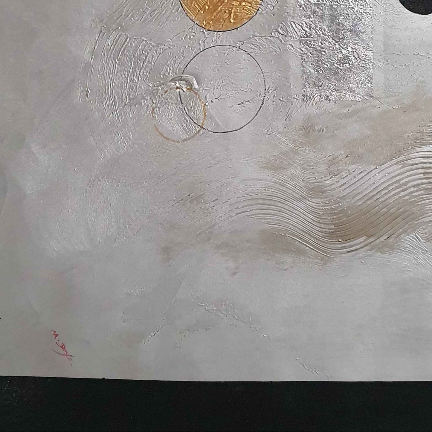 Silver Obsession Painting