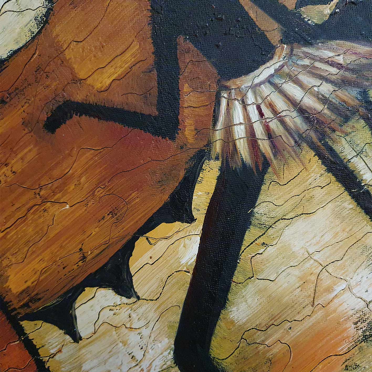 Cuadro Arte Figurativo 60x90 cm Textura