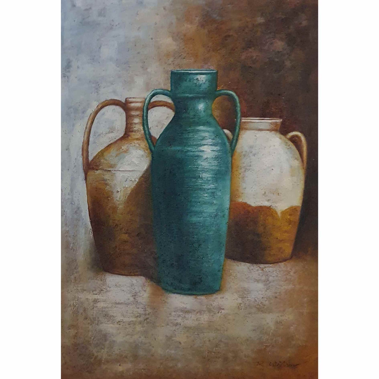 Cuadro Ánforas Reliquia 60x90 cm