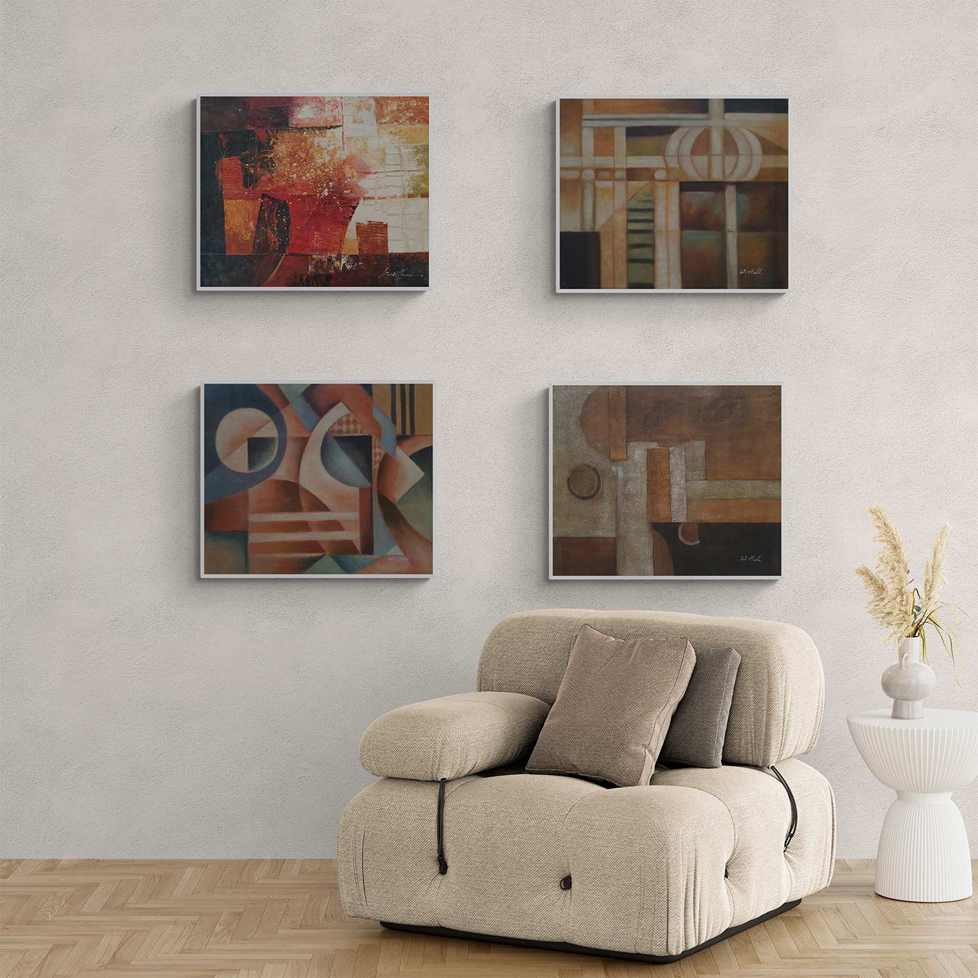 Cuadro Moderno Mural Real 50x60 cm