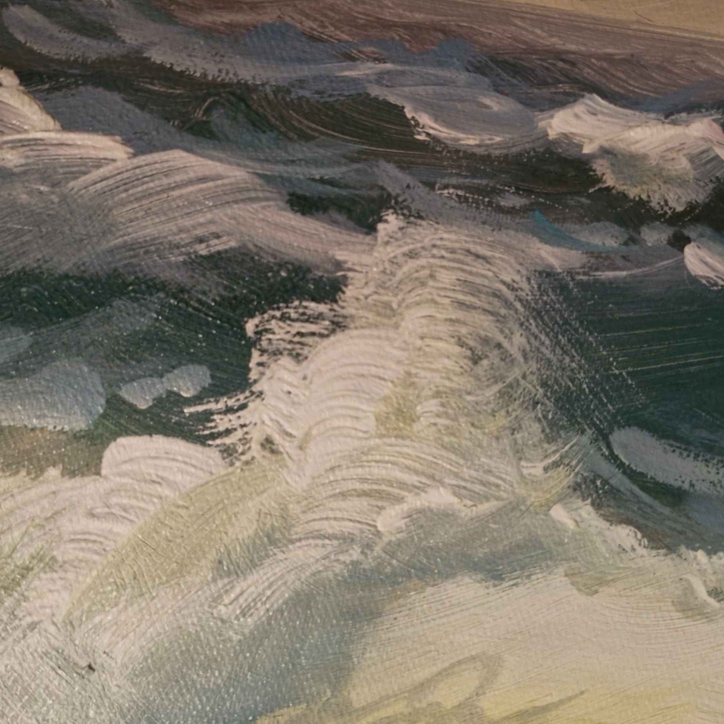 Pintura Mar Bravo 120x60 cm