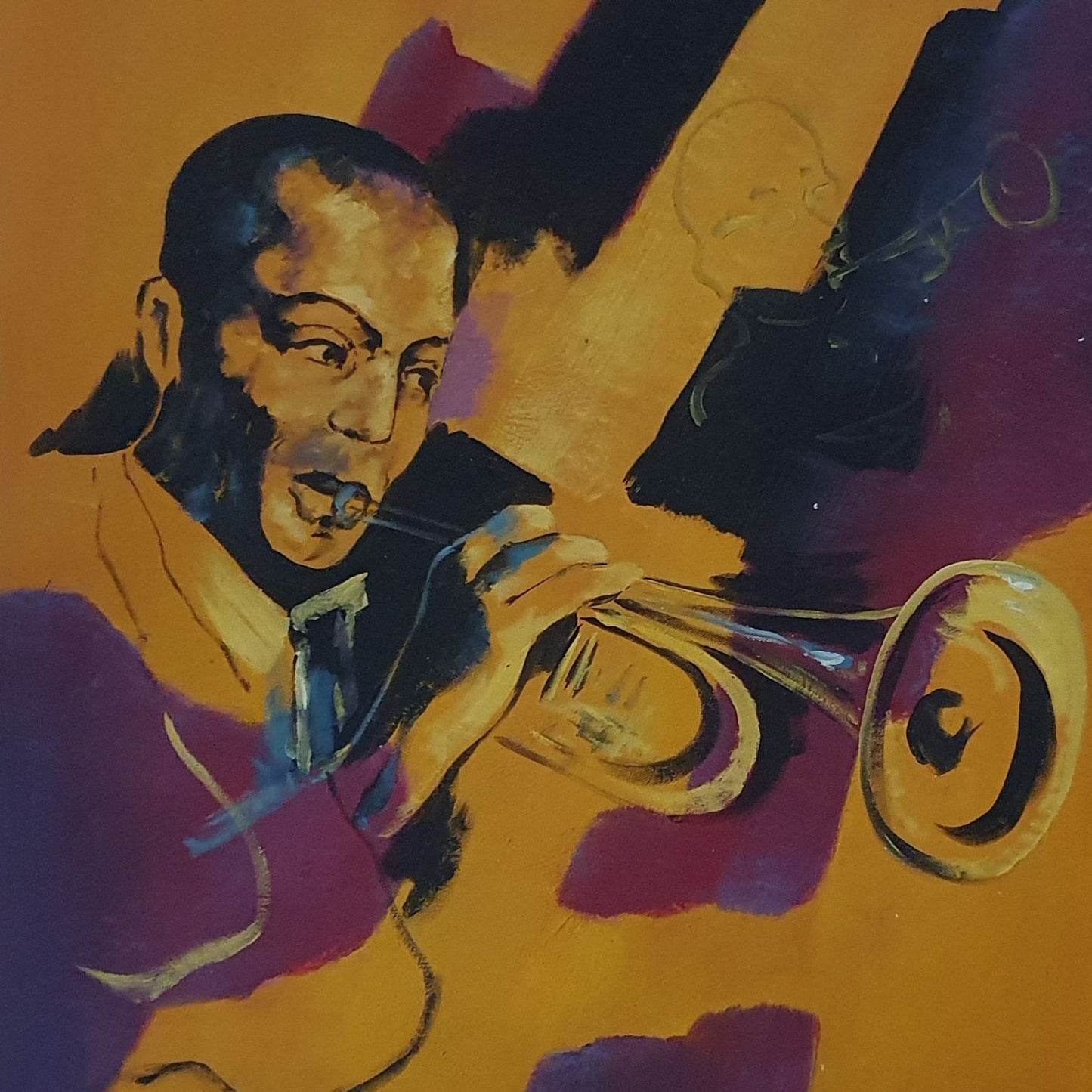 Cuadro Arte Pop Negro 50x60 cm