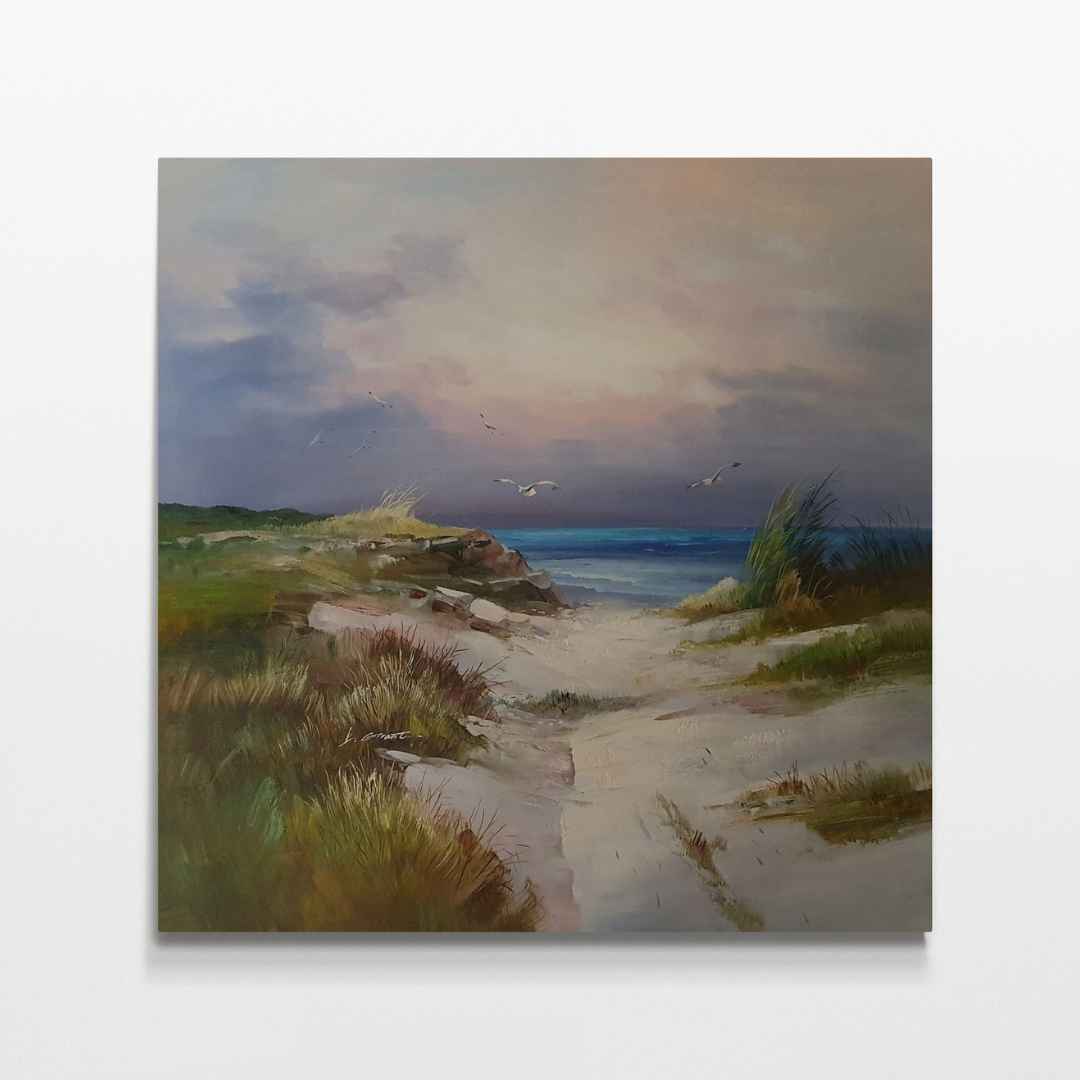 Cuadro Dunas de Cadiz 80x80 cm