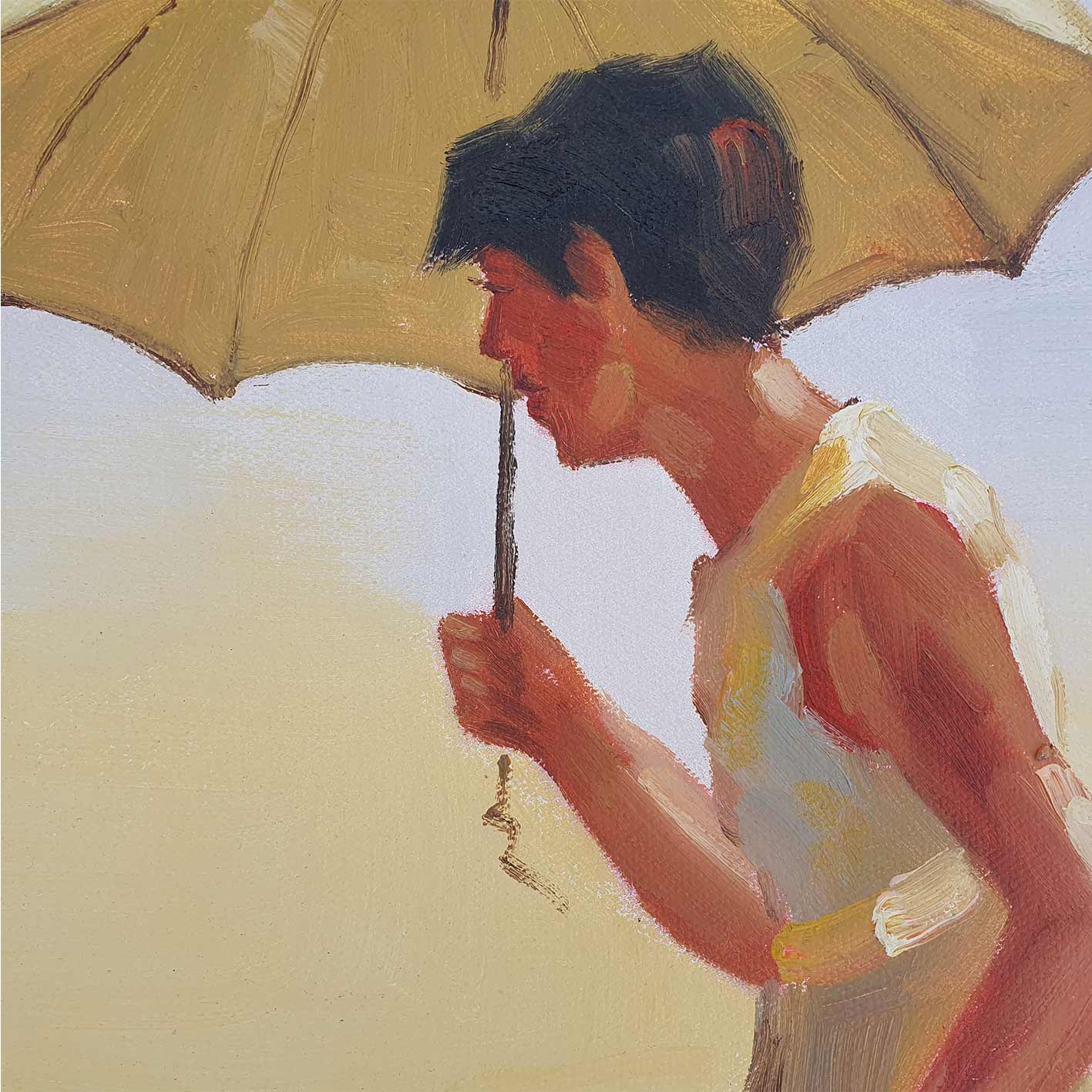 Pintura Vintage Reproducción Jack Vettriano