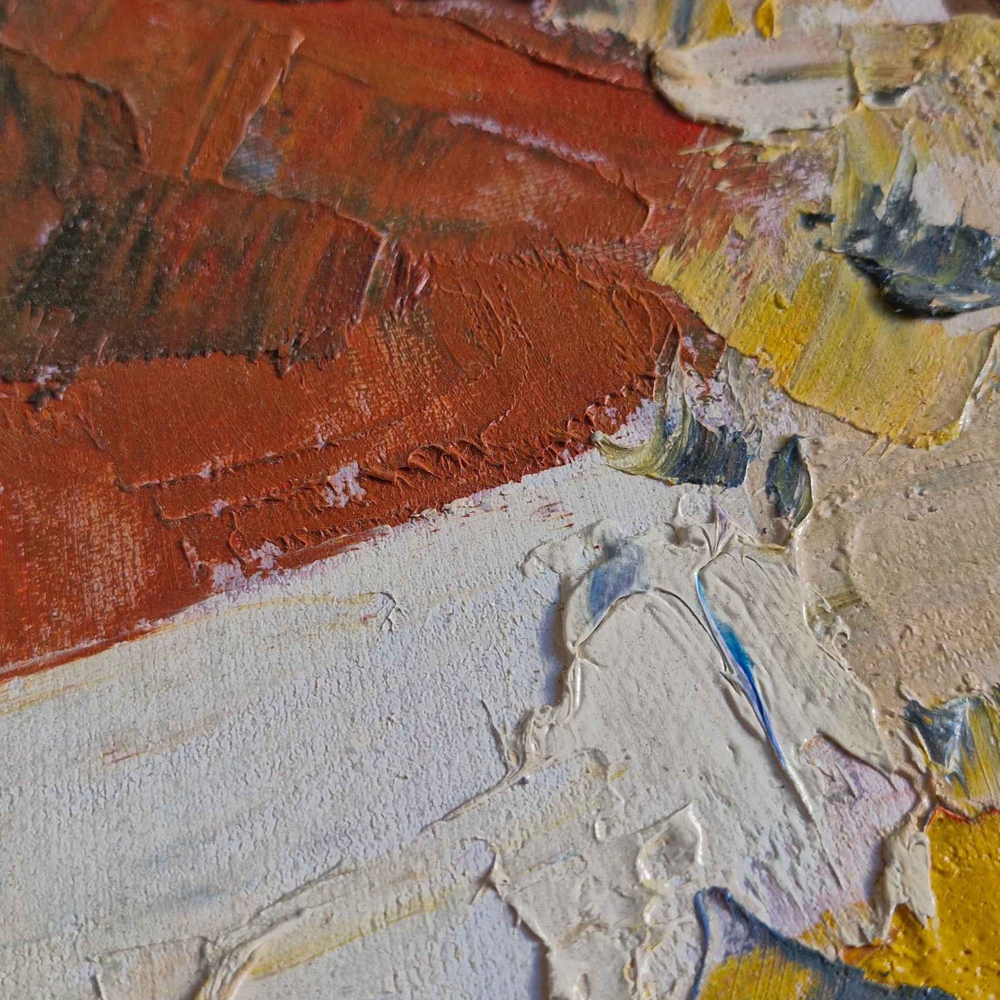 Textura de cuadro al oleo