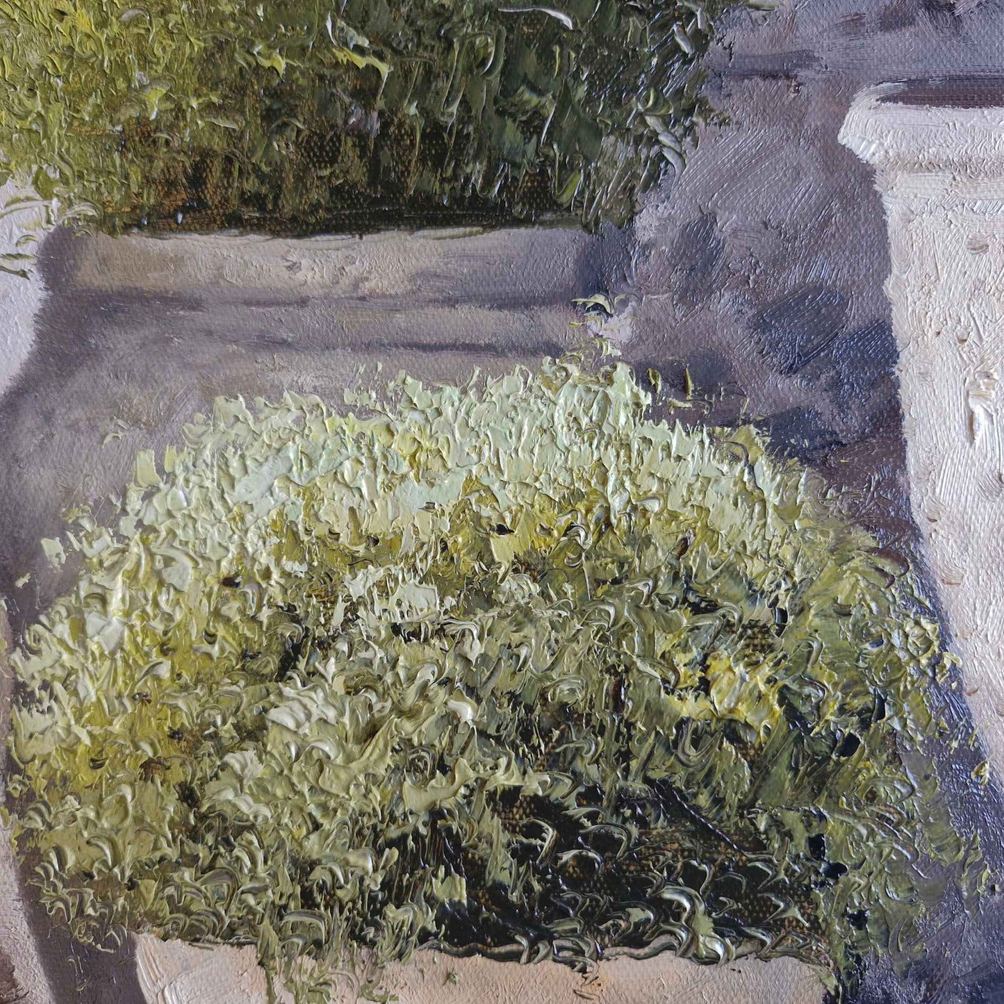 Obra de arte premium mediterránea con detalles naturales