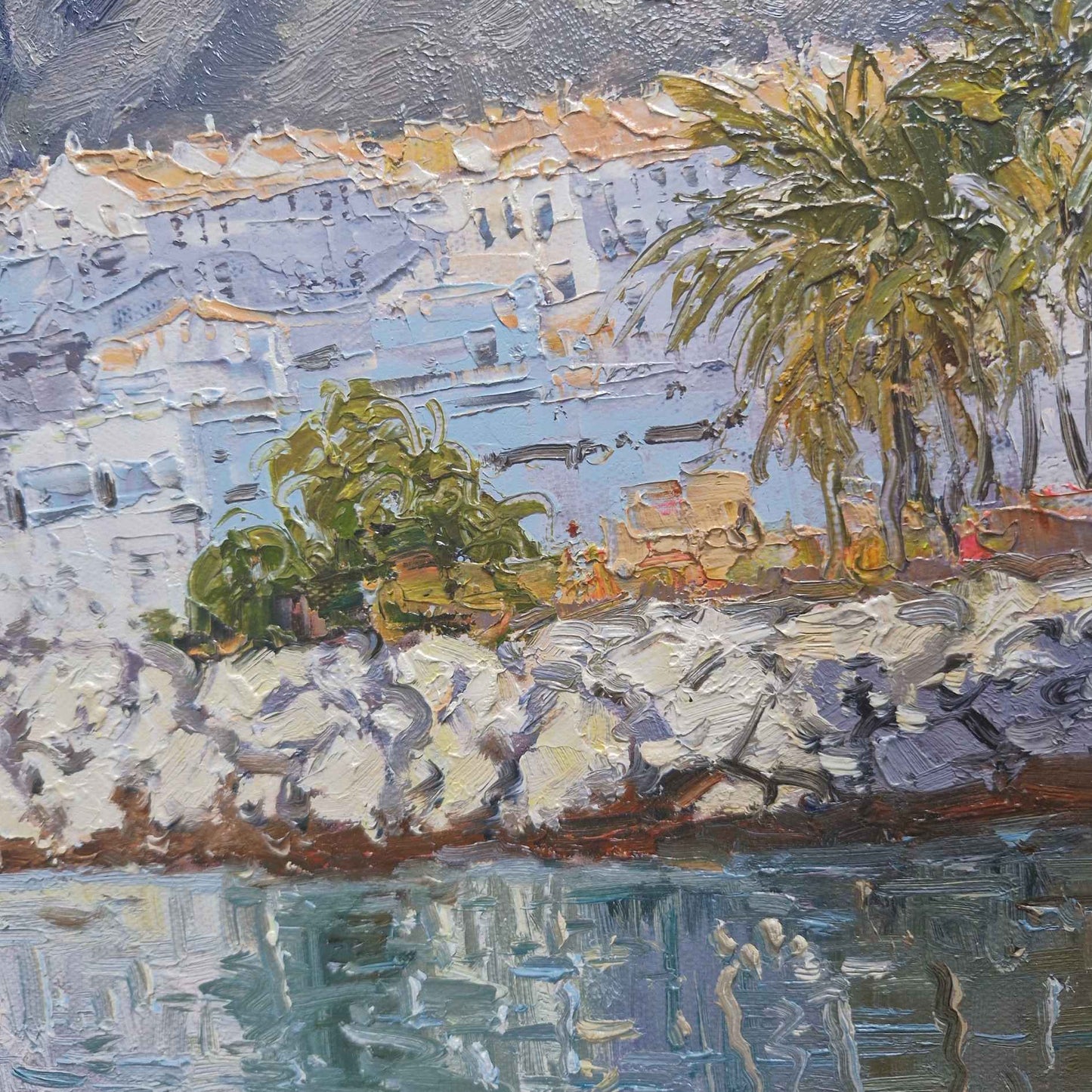 Arte exclusivo de la Costa del Sol en lienzo