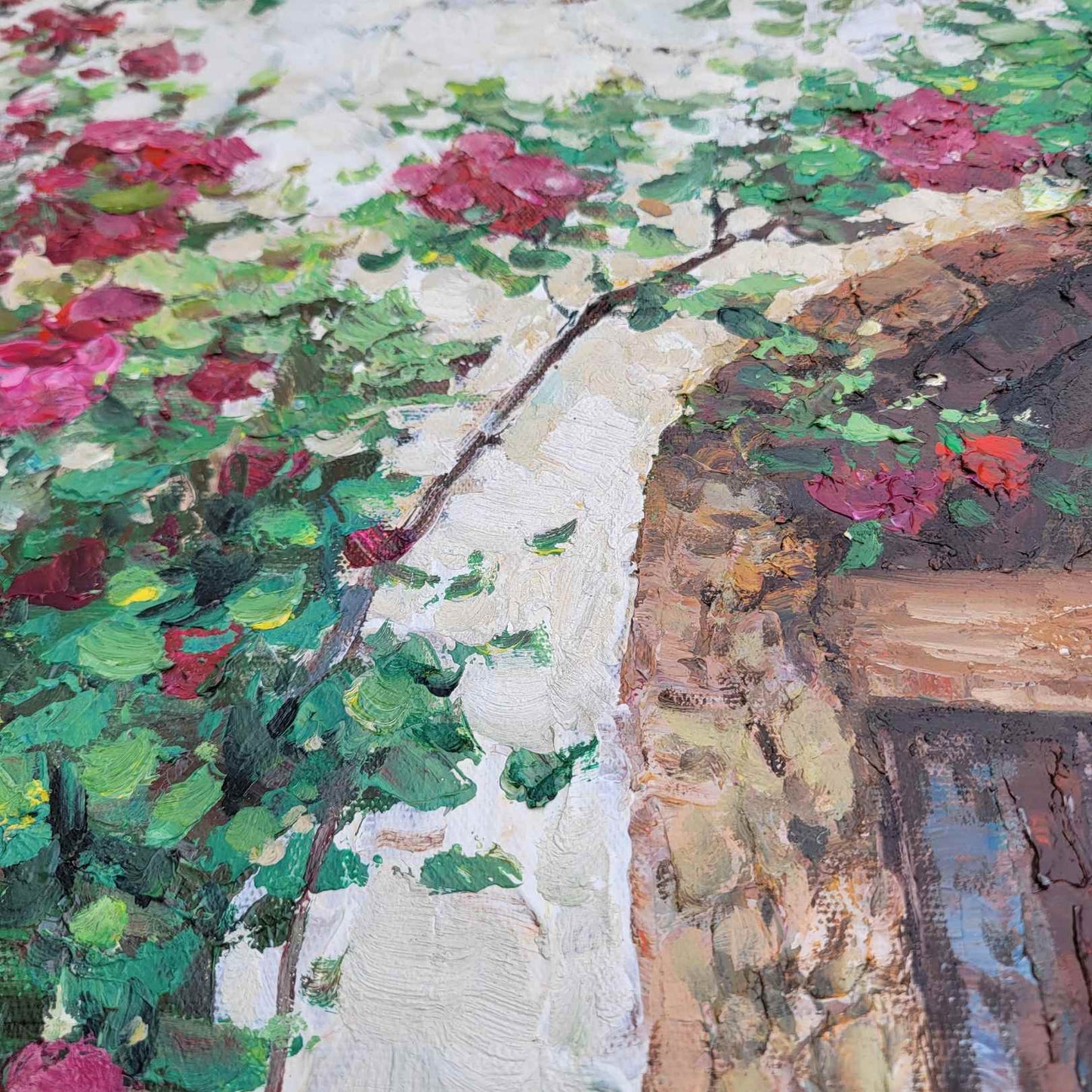 textura de cuadro puerta antigua pintado a mano