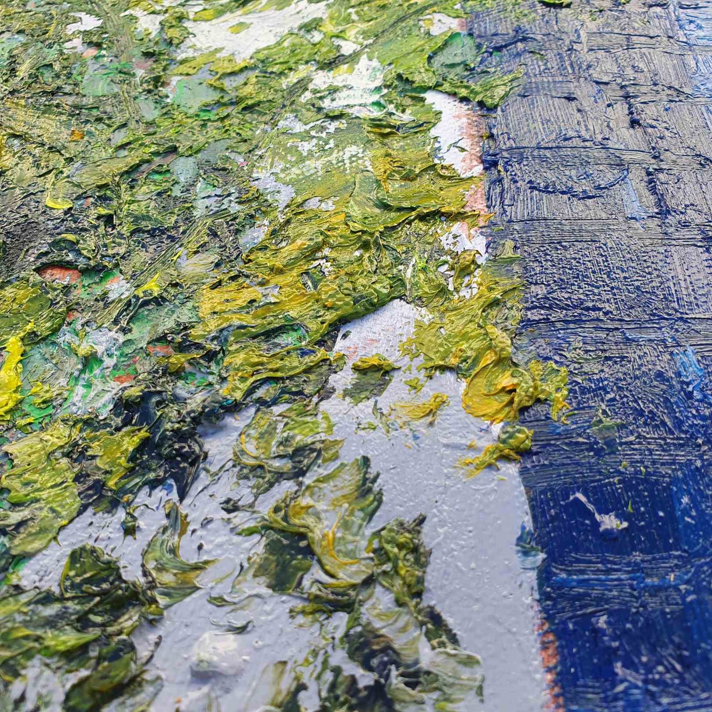 Pintura El Portal de las Flores 101x82 cm