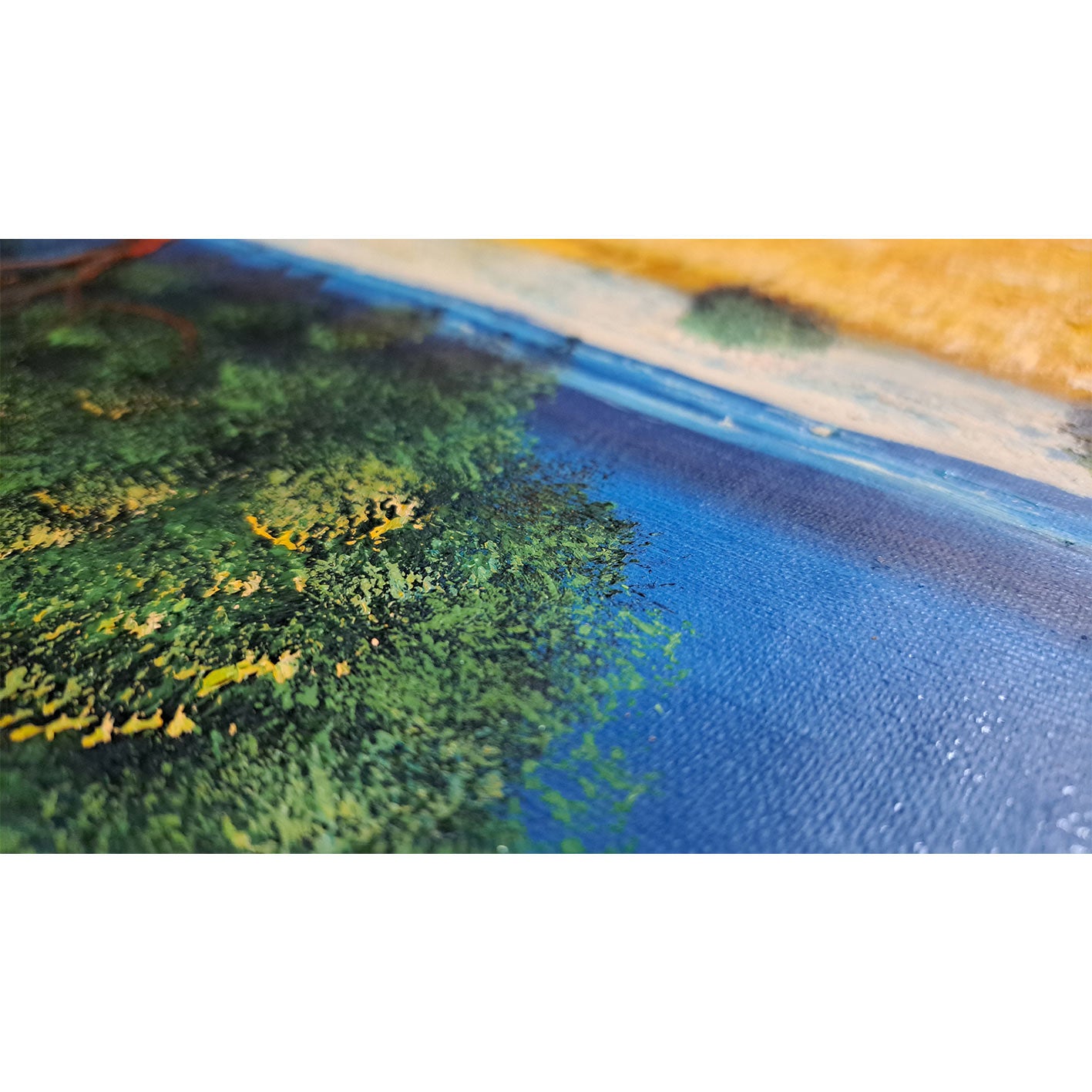 Cuadro Arbol Solitario 60x50 cm Texturas