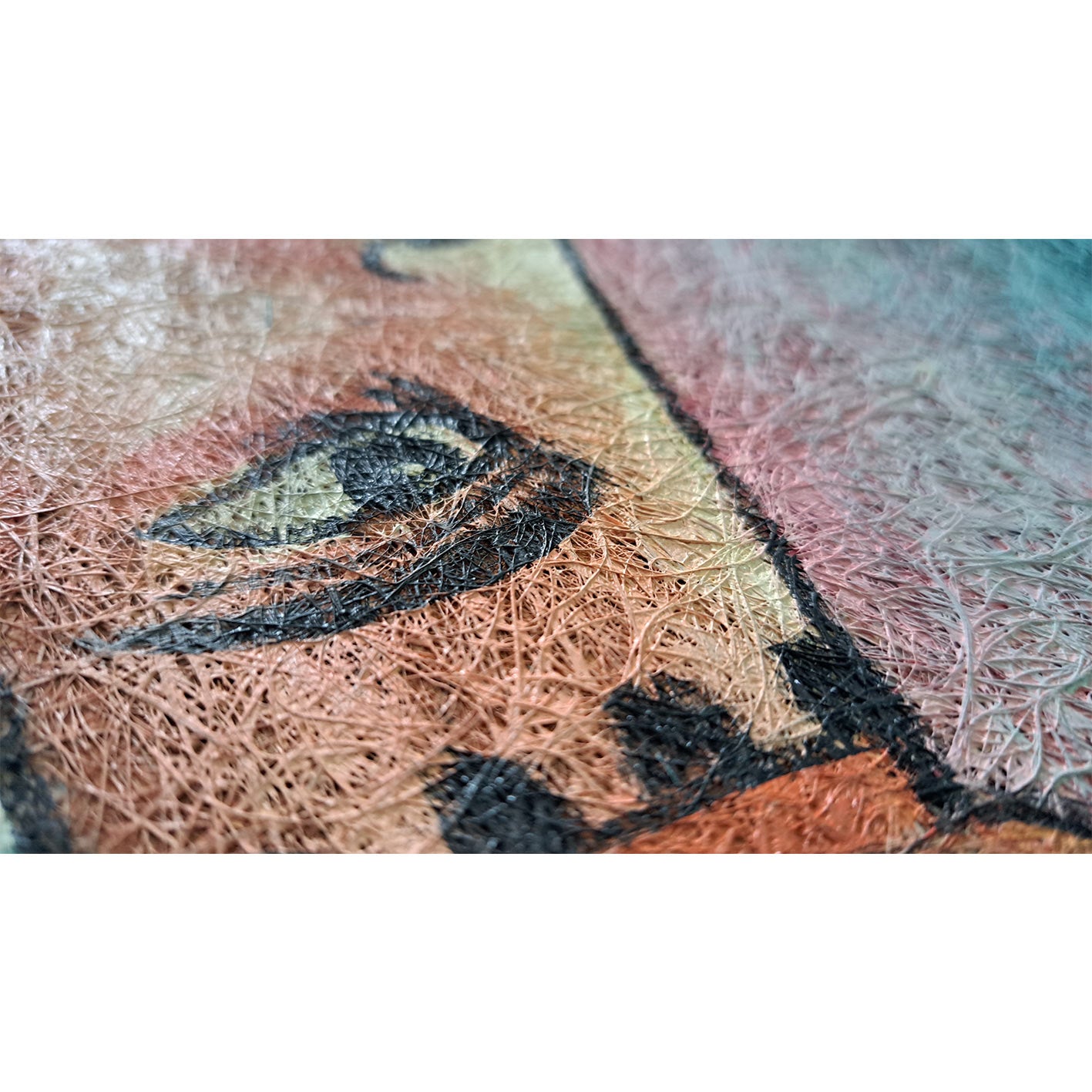 Cuadro Arte Egipcio 50x60 cm Texturas