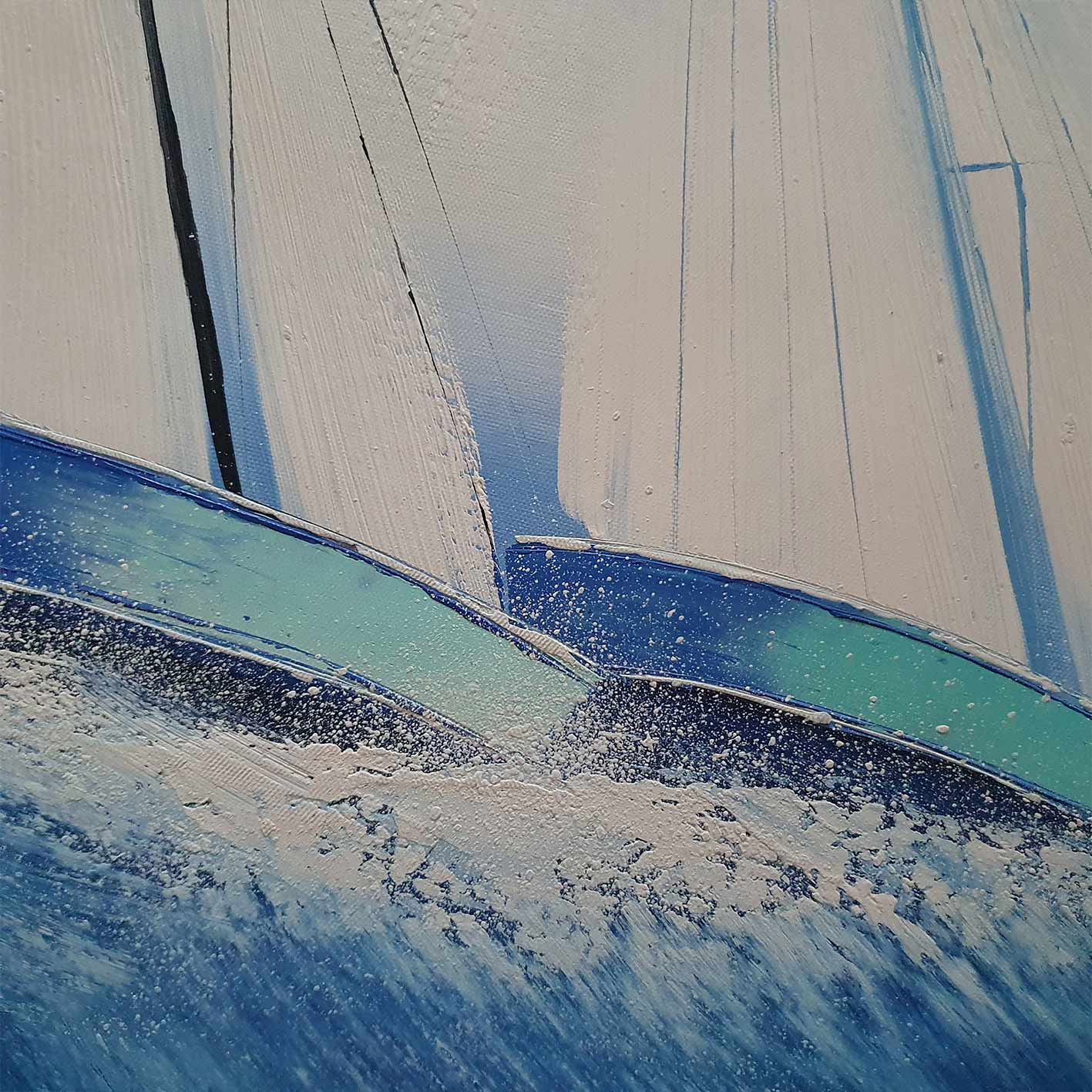 Cuadro Barco Vela 50x60 cm