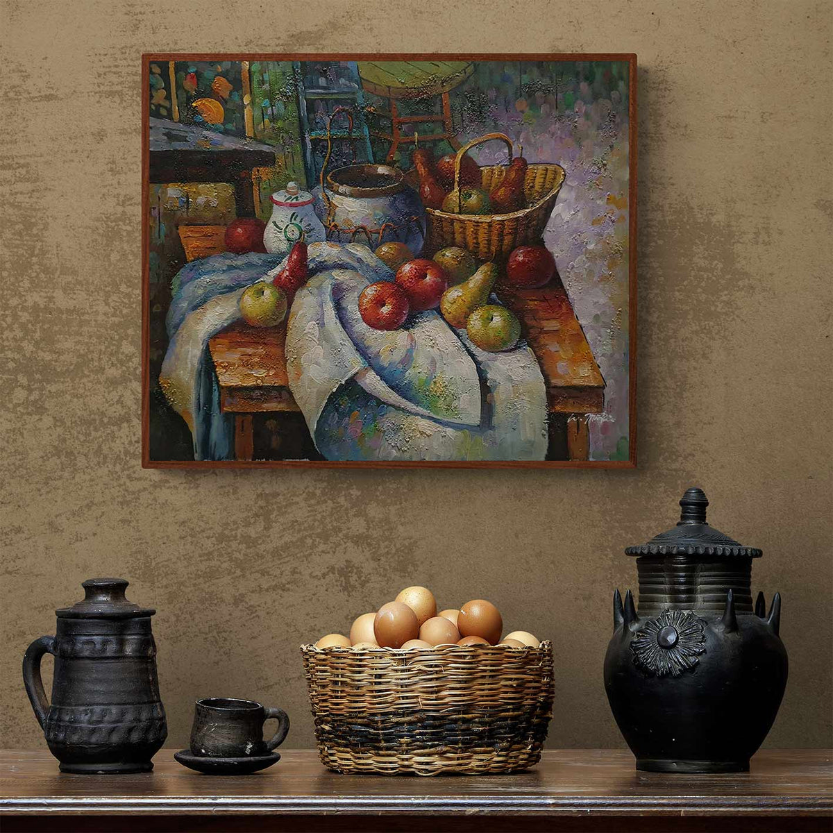Cuadro Bodegon Manta 60x50 cm