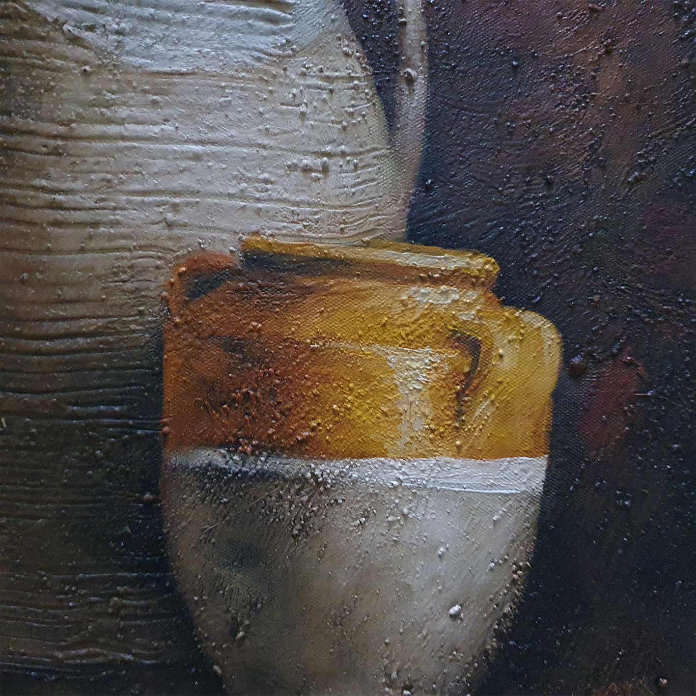 Cuadro Bodegon Realista 60x50 cm Texturas