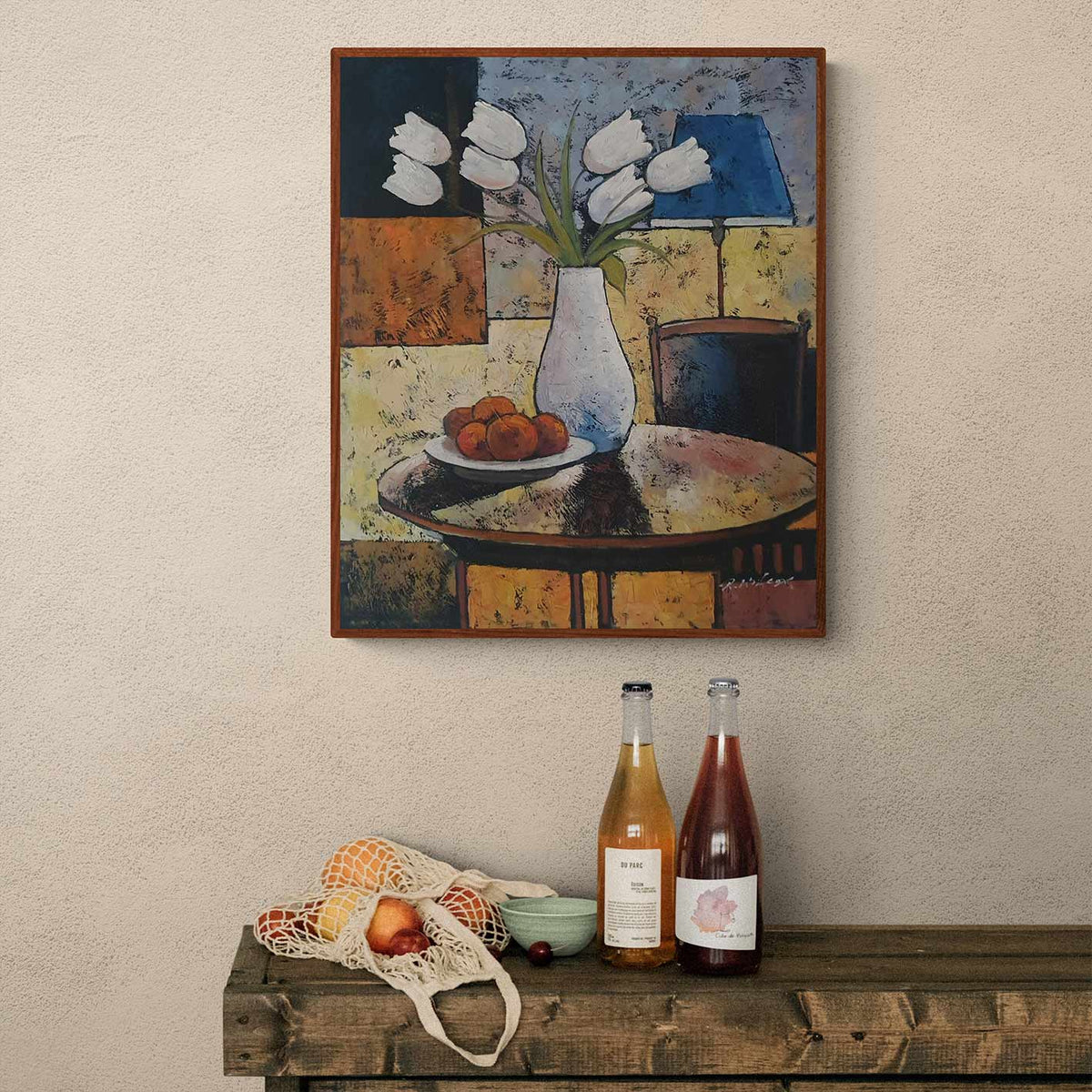 Cuadro Bodegon Texturas 50x60 cm