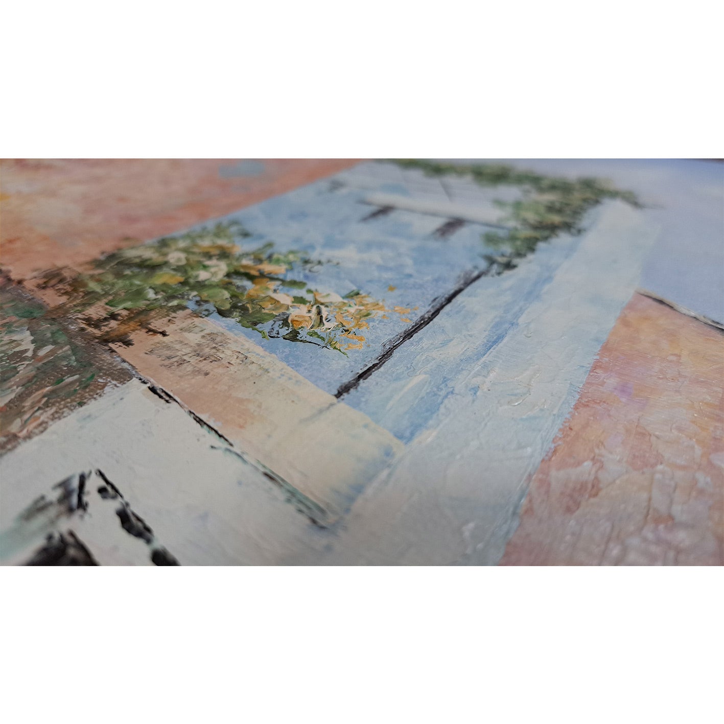 Cuadro Calle Pueblo I 60x50 cm Texturas