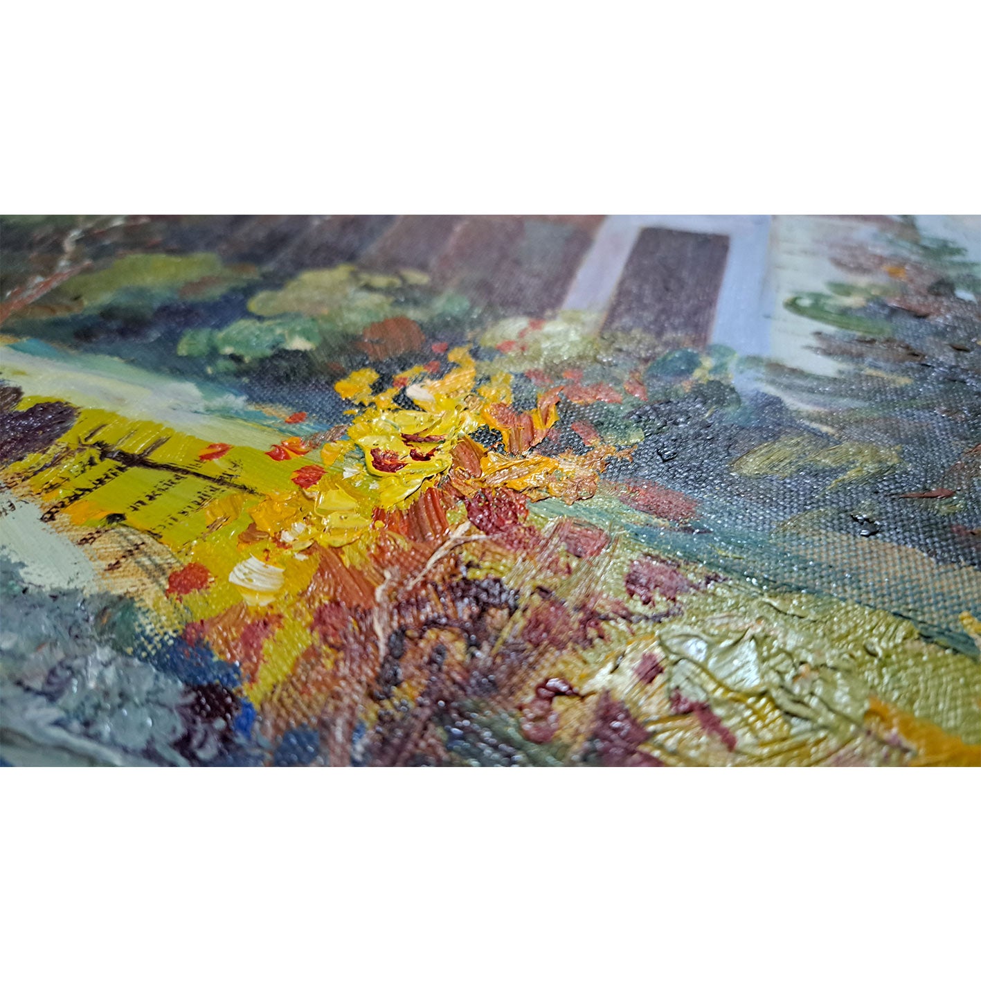 Cuadro Camino Casa 60x50 cm