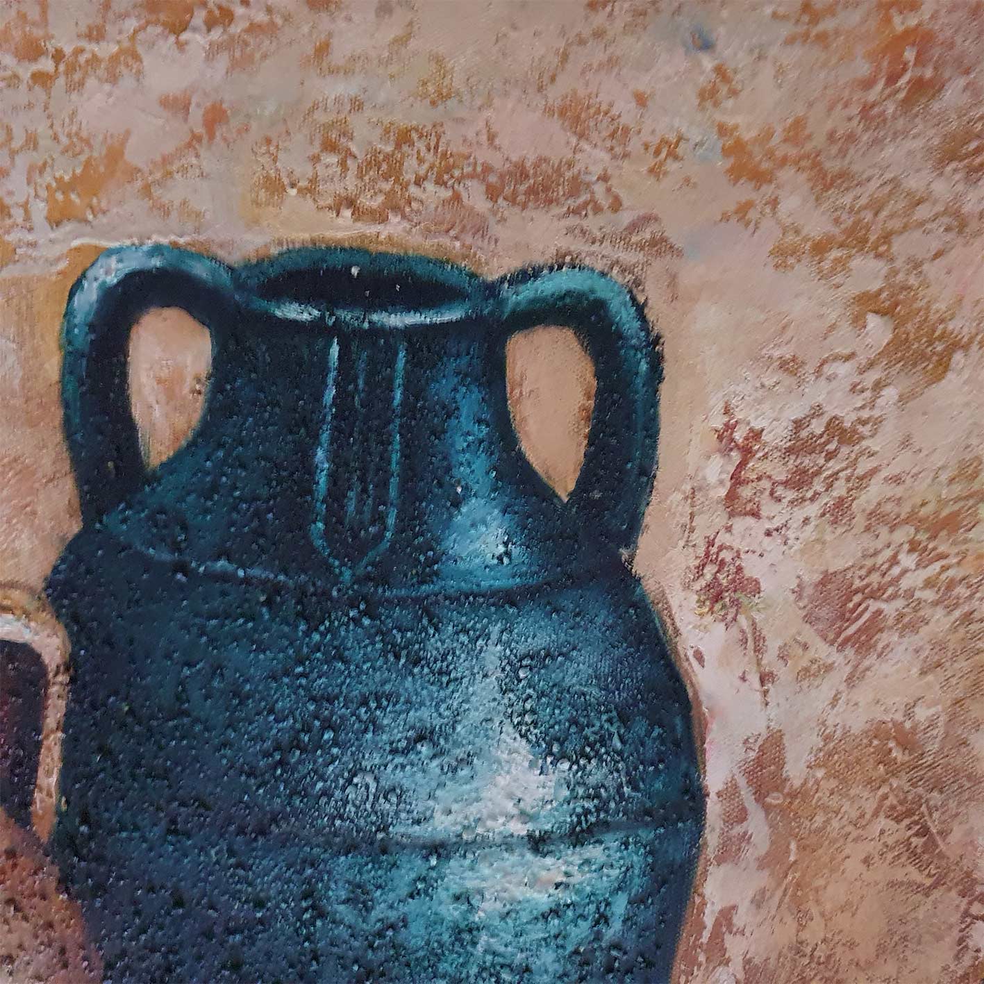 Cuadro Bodegon Anforas 60x50 cm