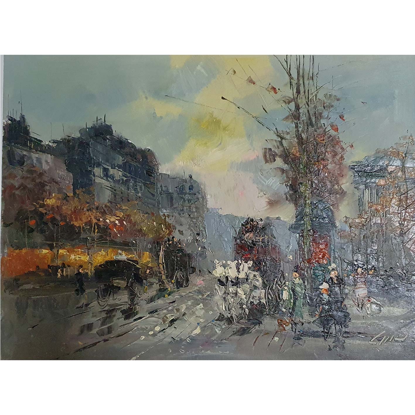Cuadro Avenida 101x82 cm