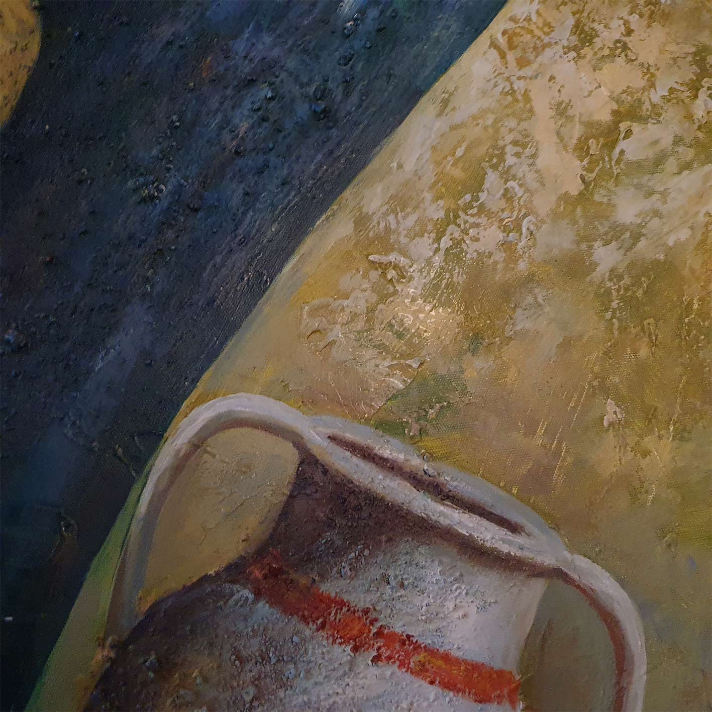 Cuadro Bodegon Anforas 60x90 cm