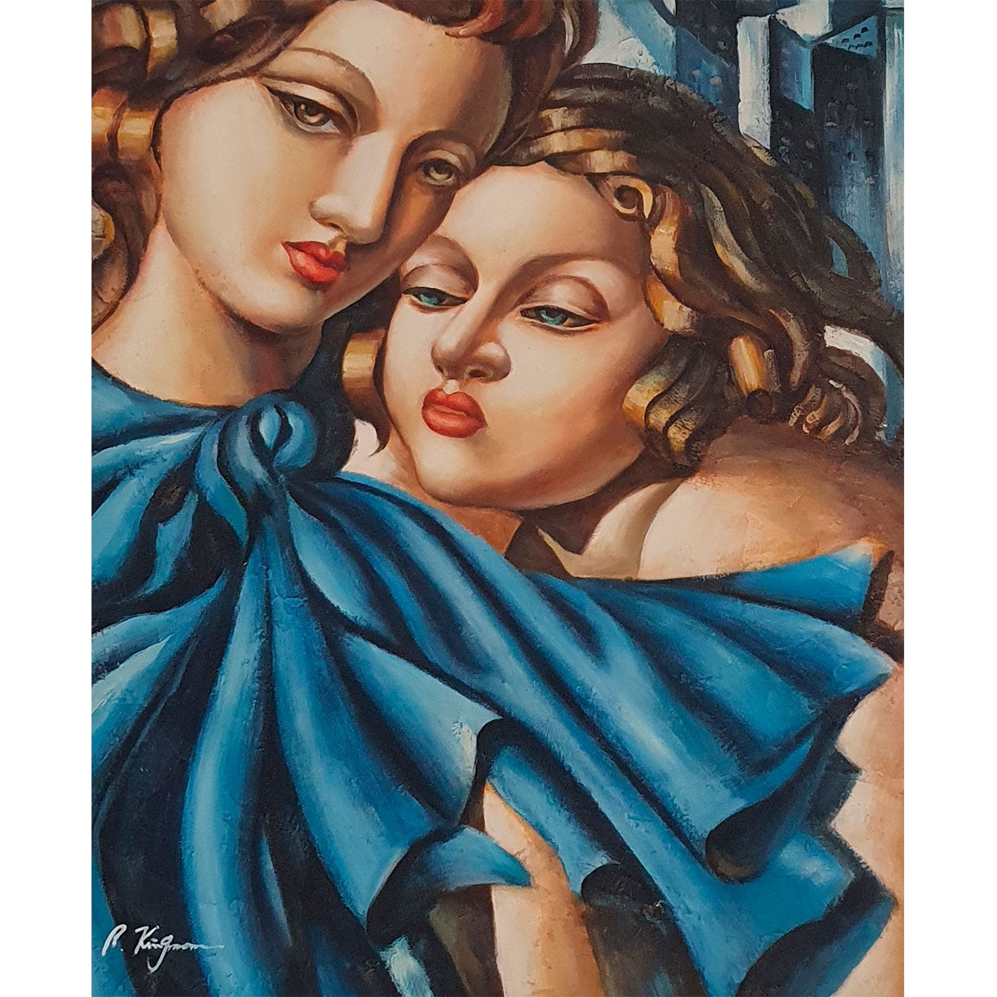 Cuadro Reproduccion Lempicka