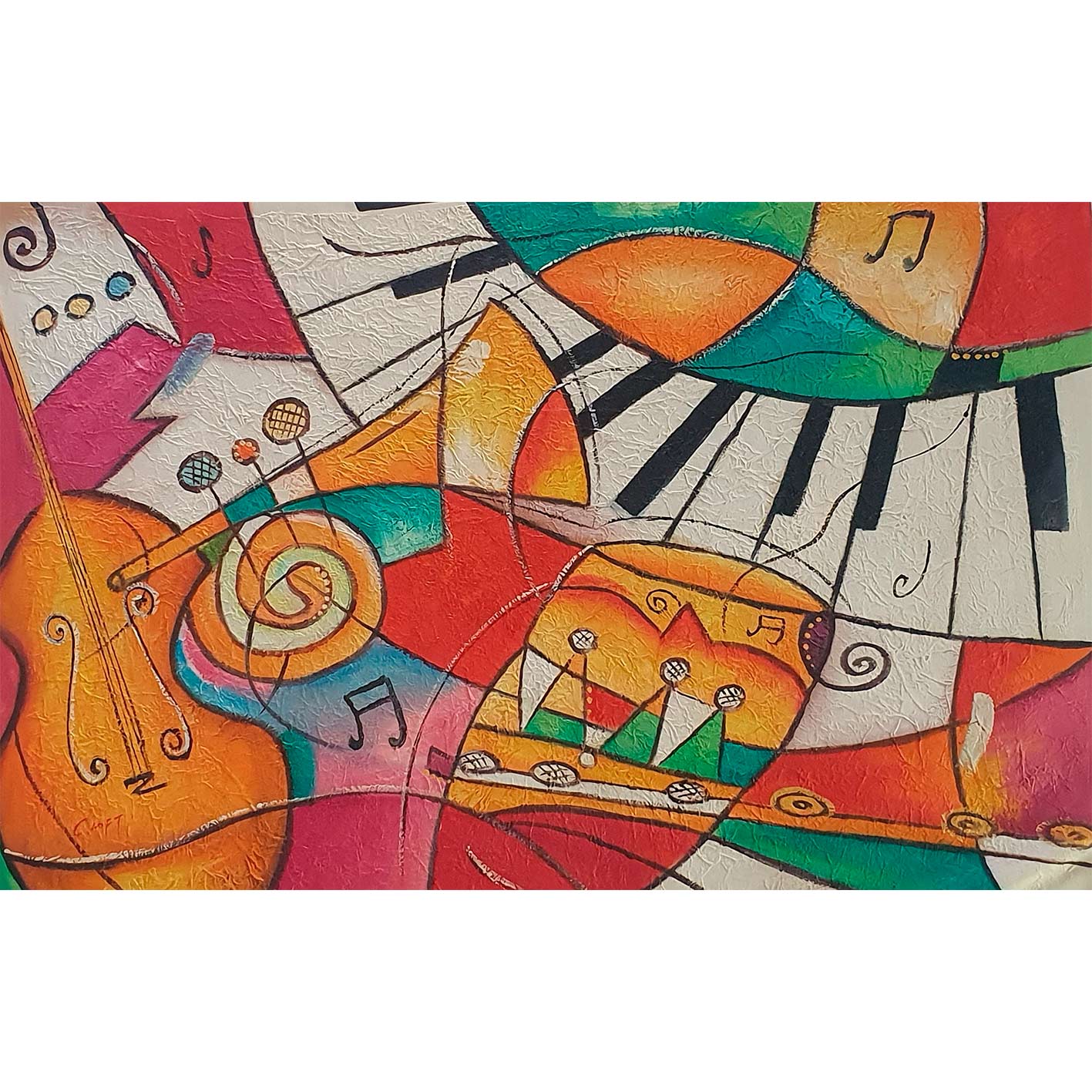 Arte musical basado en Stephan Bucher