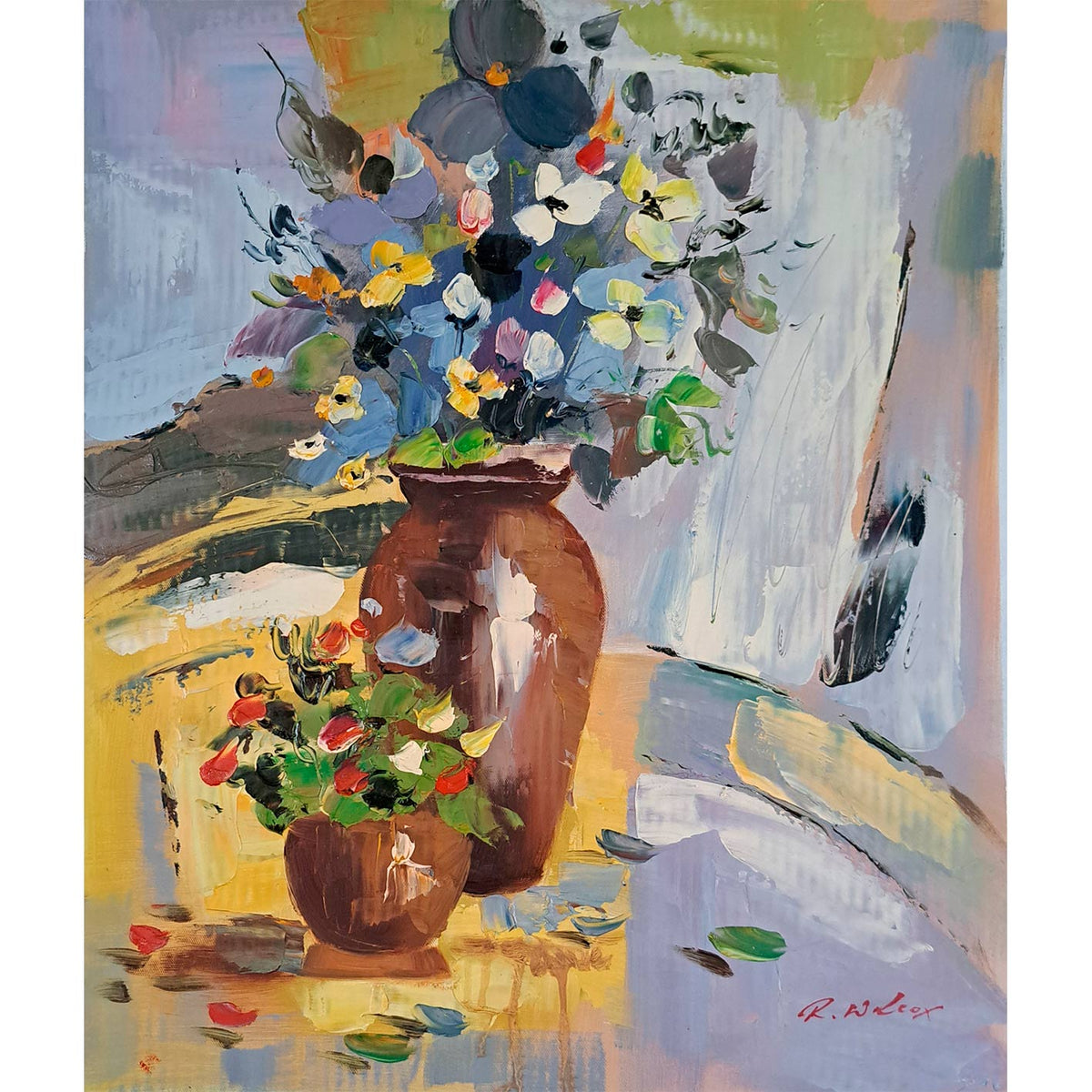 Cuadro Jarrón Plenitud 50x60 cm