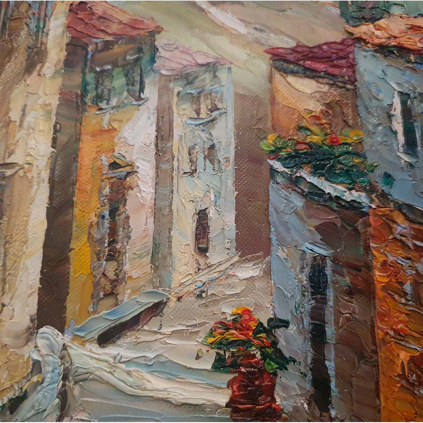 Cuadro Pueblos Mundo 90x60 cm