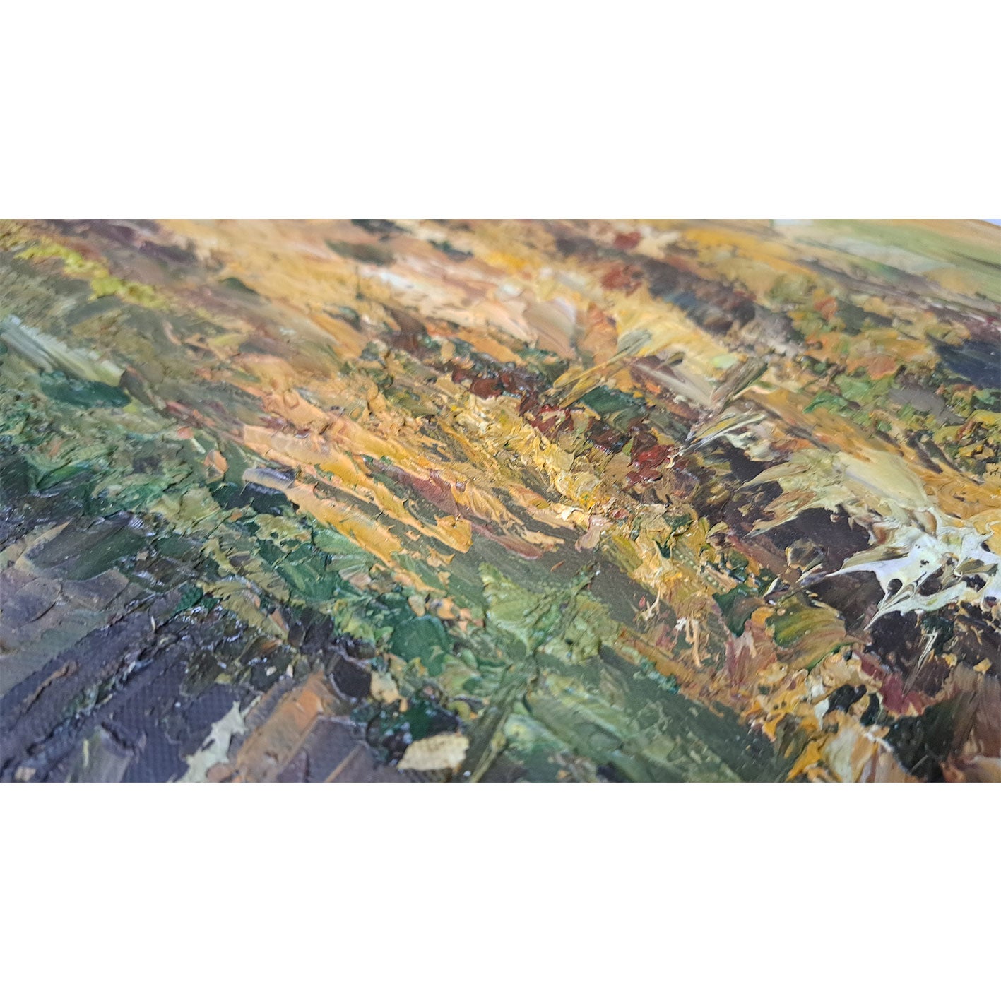 Cuadro El bosque 90x60 cm Texturas