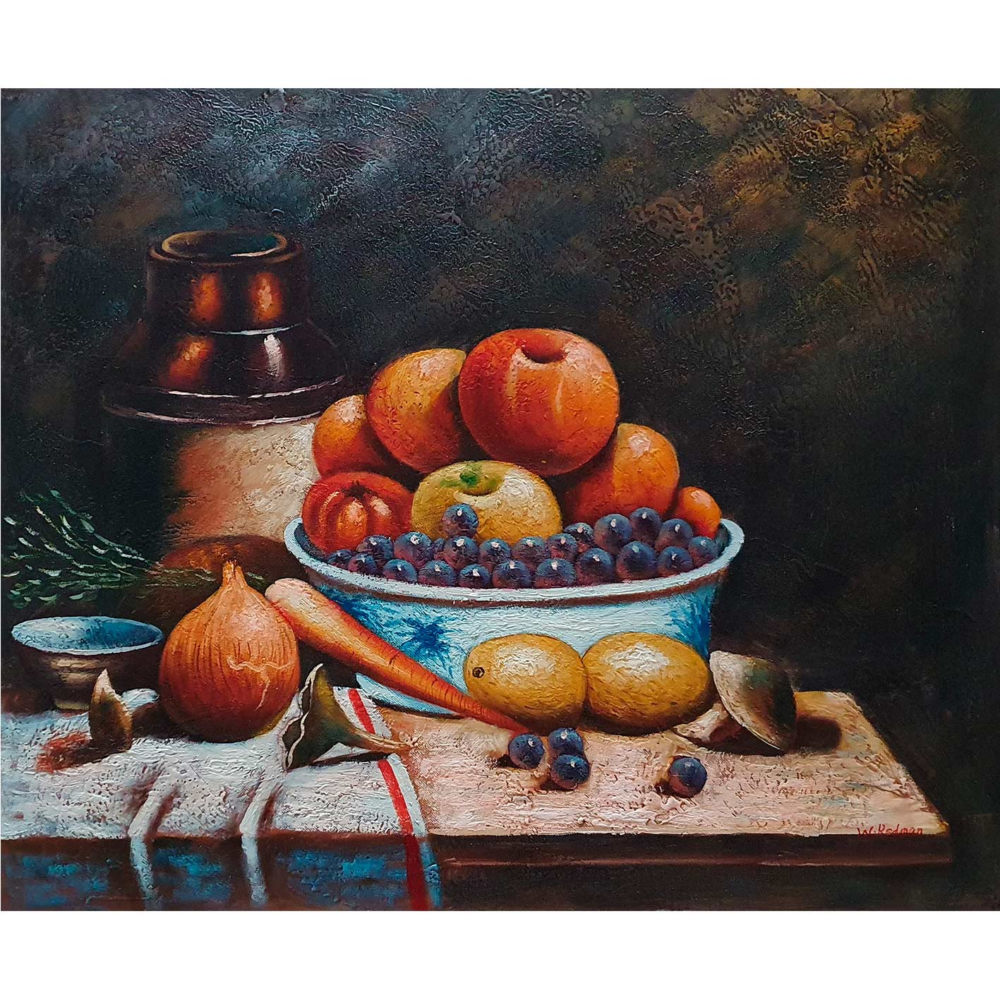 Cuadro Bodegon Mesa II 60x50 cm