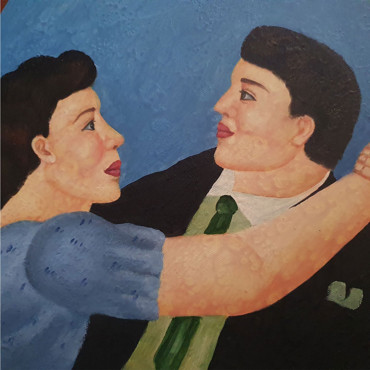 Cuadro Botero Baile II 50x60 cm