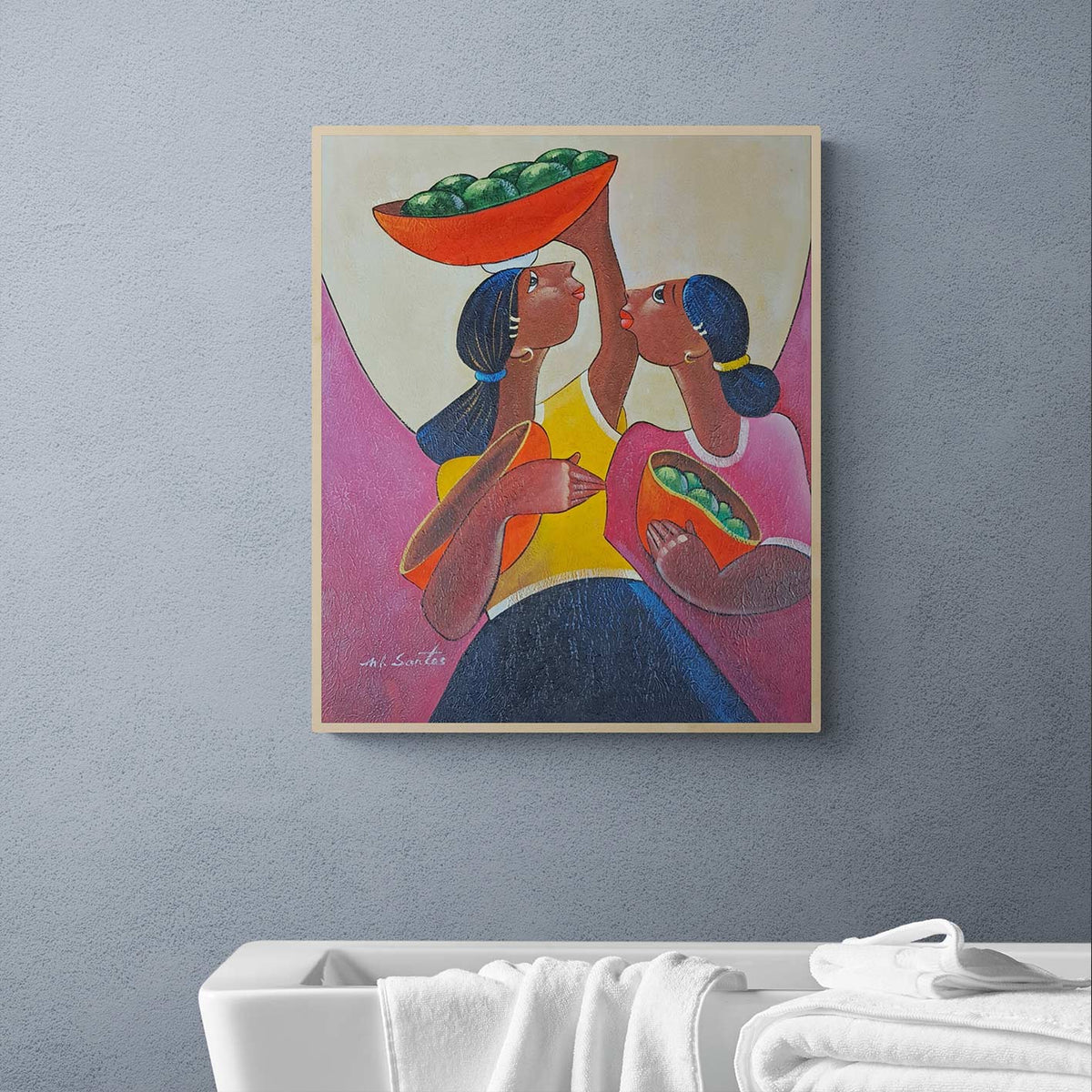Cuadro África Fruta 50x60 cm