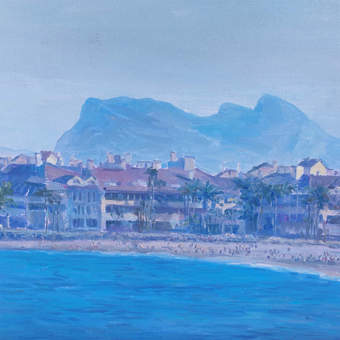 Cuadro Costa Sotogrande 131x49 cm