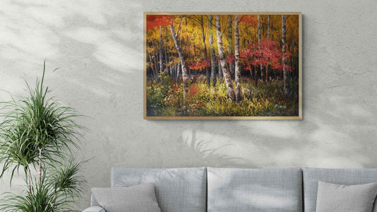 Cuadros de paisajes al óleo: cómo decorar con la naturaleza