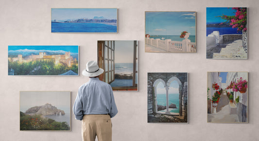 Cuadro pintado a mano: el regalo perfecto para bodas y aniversarios