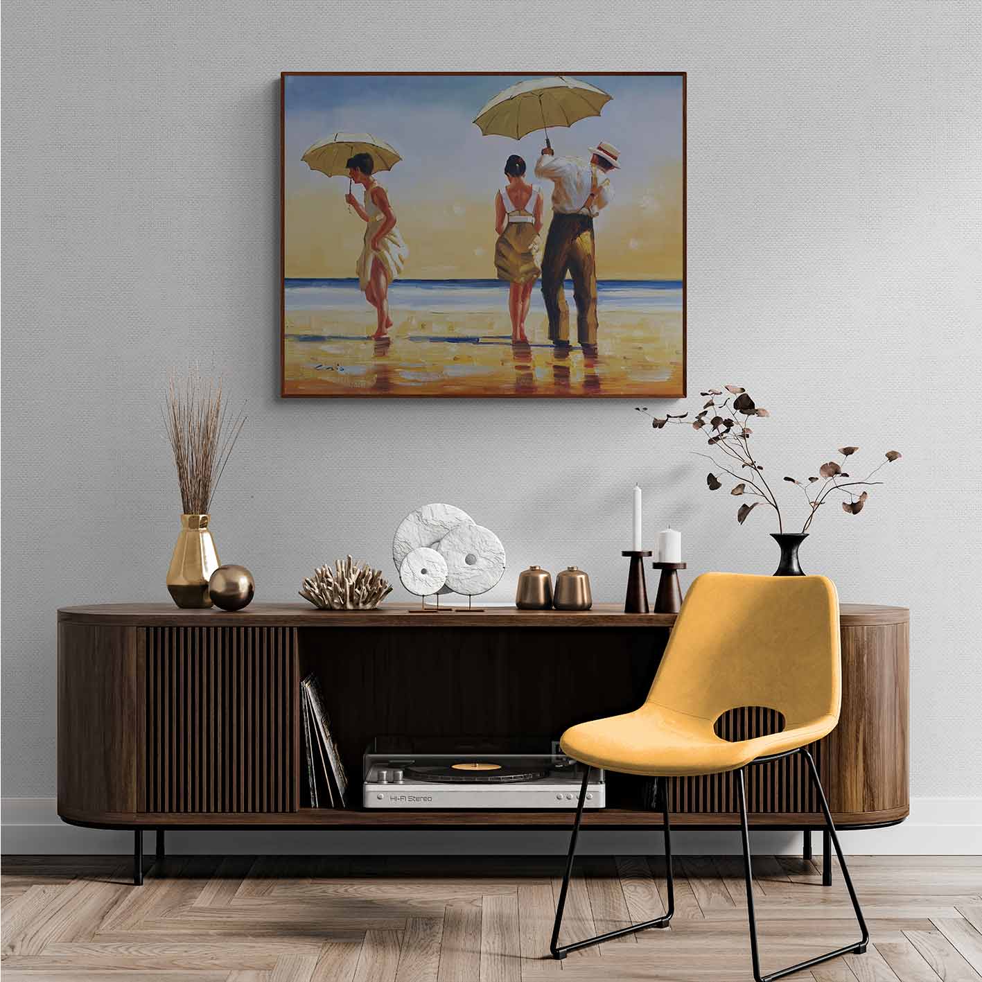 Vintage Painting Reproduction Jack Vettriano 100x80 cm