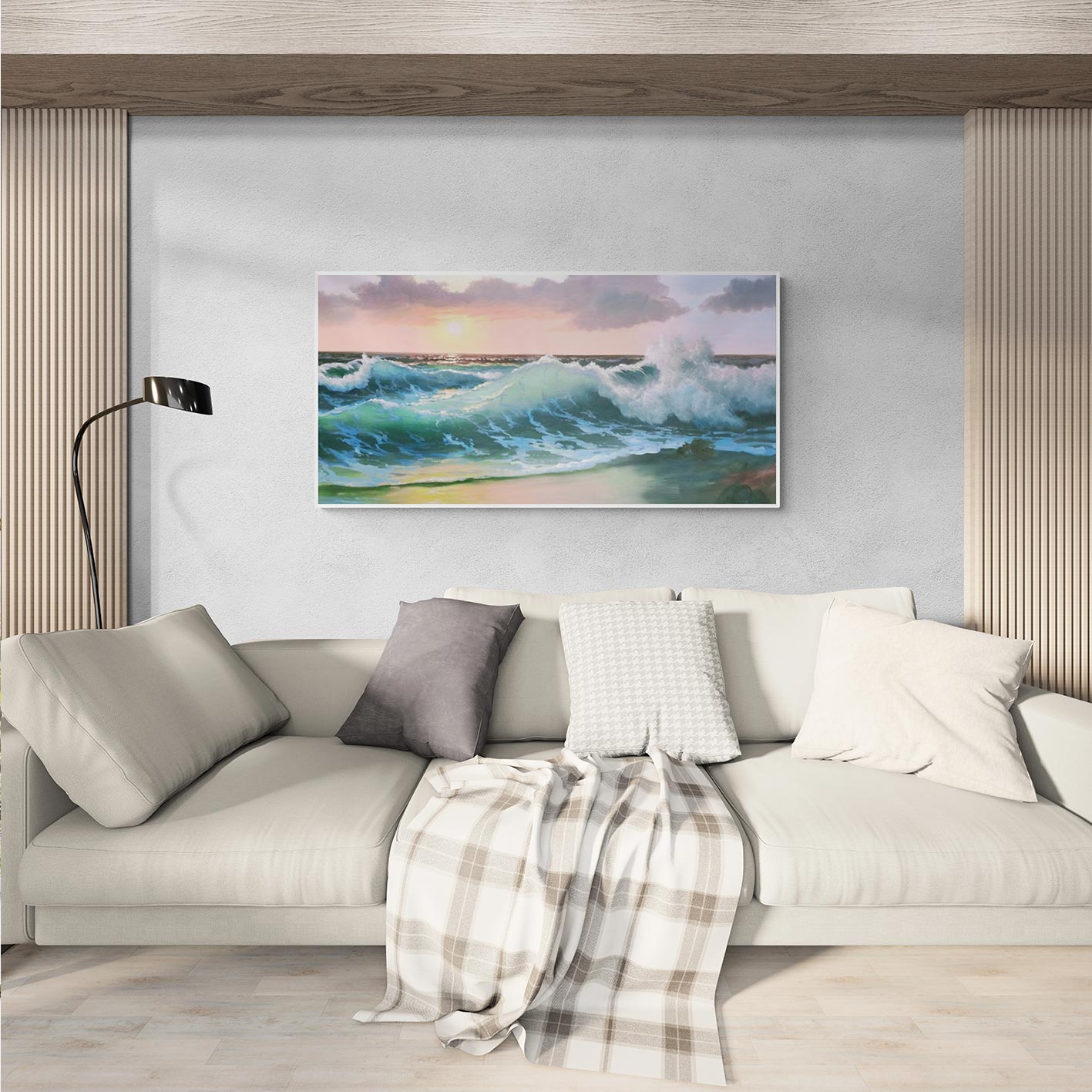 Sea Bravo painting 120x60 cm