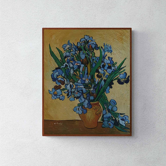 Van Gogh painting Lilies 60x50 cm