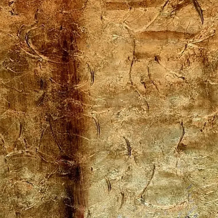 Abstrakt rot und gold Öl auf Leinwand handgemalt 80 × 80 cm