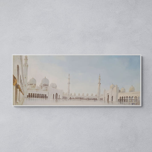 Sheikh Zayed Mosque painting