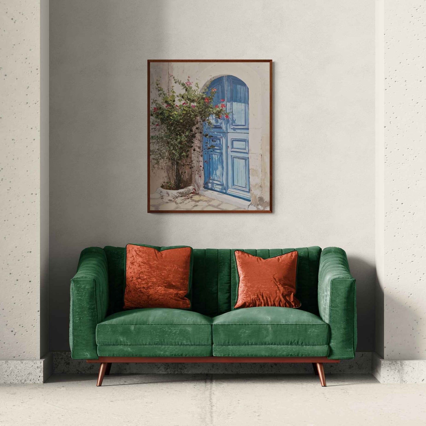 Cuadro al Óleo La Puerta de Nuestra Abuela Pintado a Mano 80x100 cm