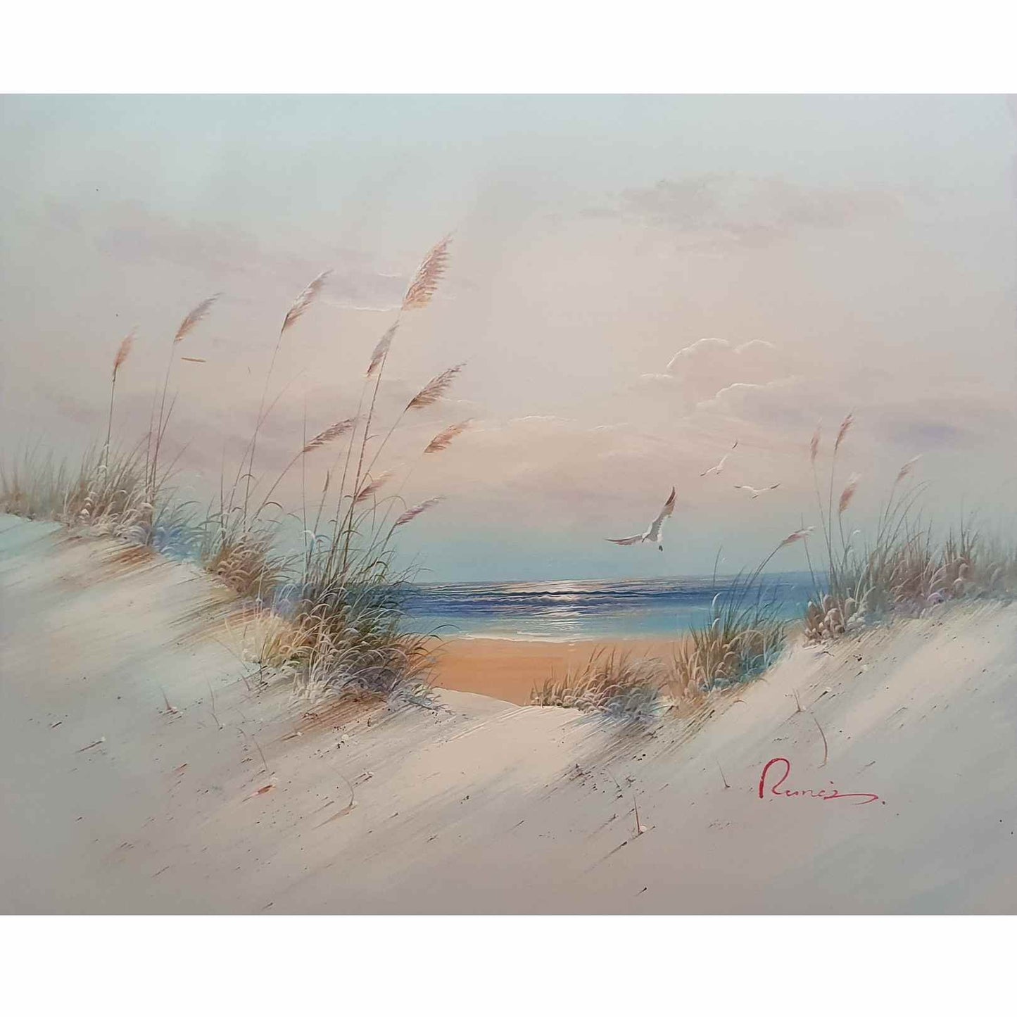 Painting The Dunes 60x50 cm