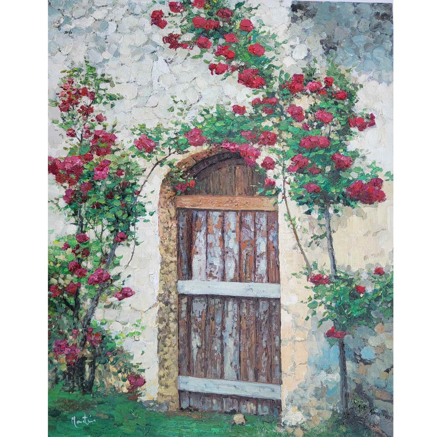 Merida Door Painting 82x102 cm