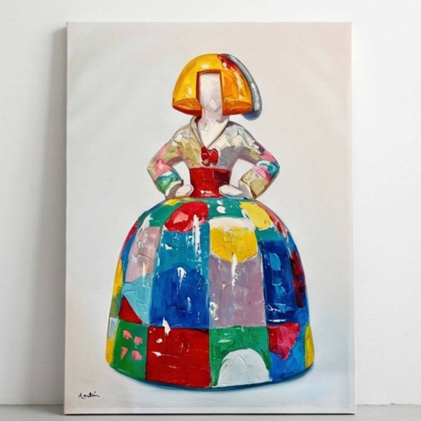 Cuadro Menina Madrid  120x90 cm