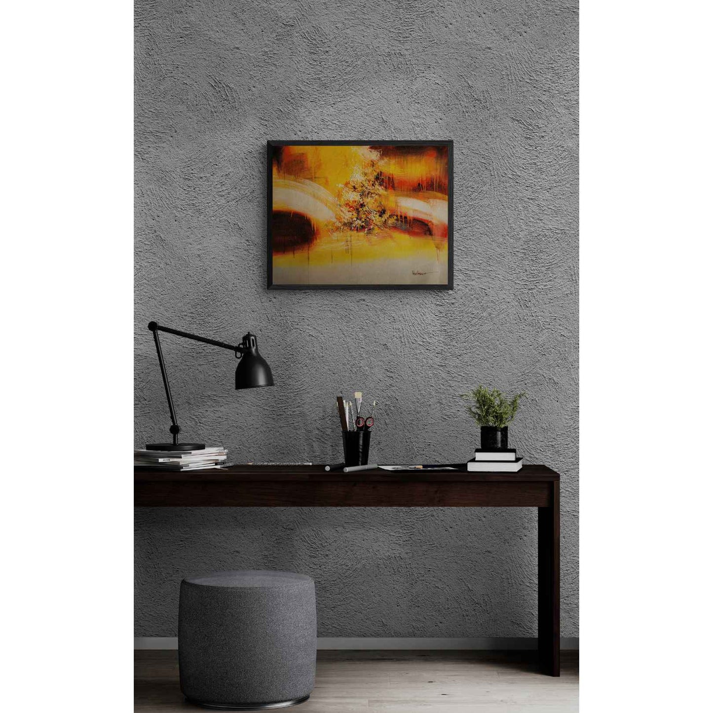 Cuadro Abstracto Pinturas I  60x50  cm