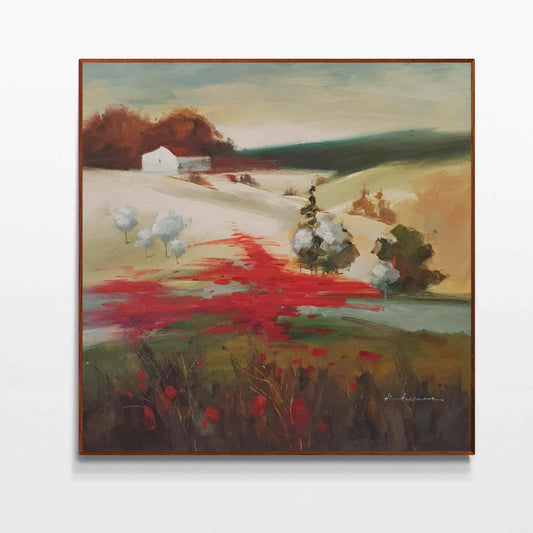 Modern Landscape Painting 100x100 cm