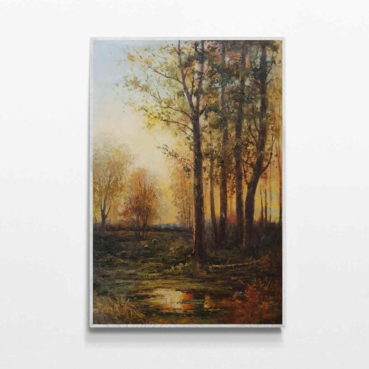 Gemälde Der Wald 60x90 cm