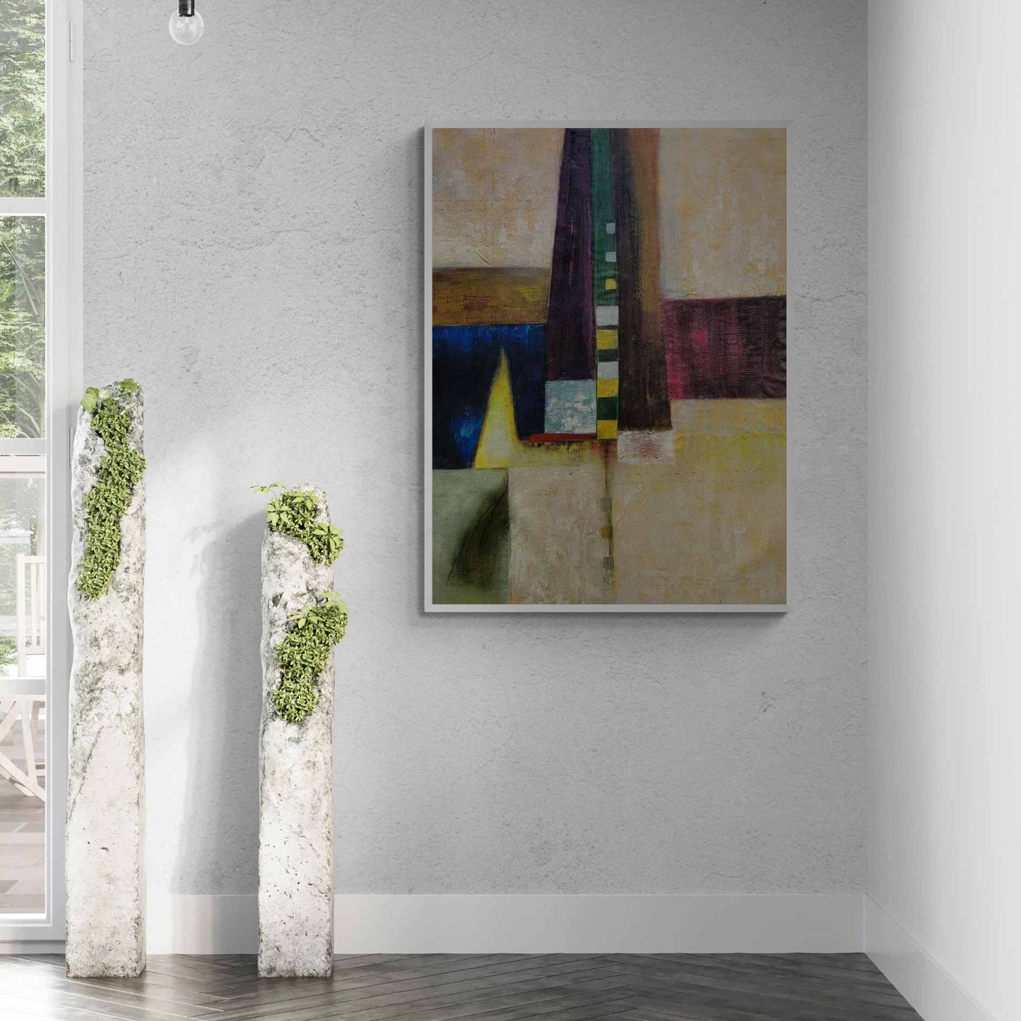 Ronal abstraktes Gemälde 120x90 cm