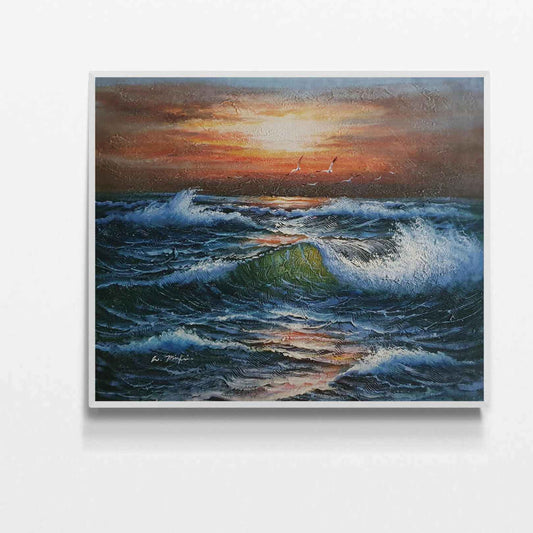 Oil painting Sea 60x50 cm