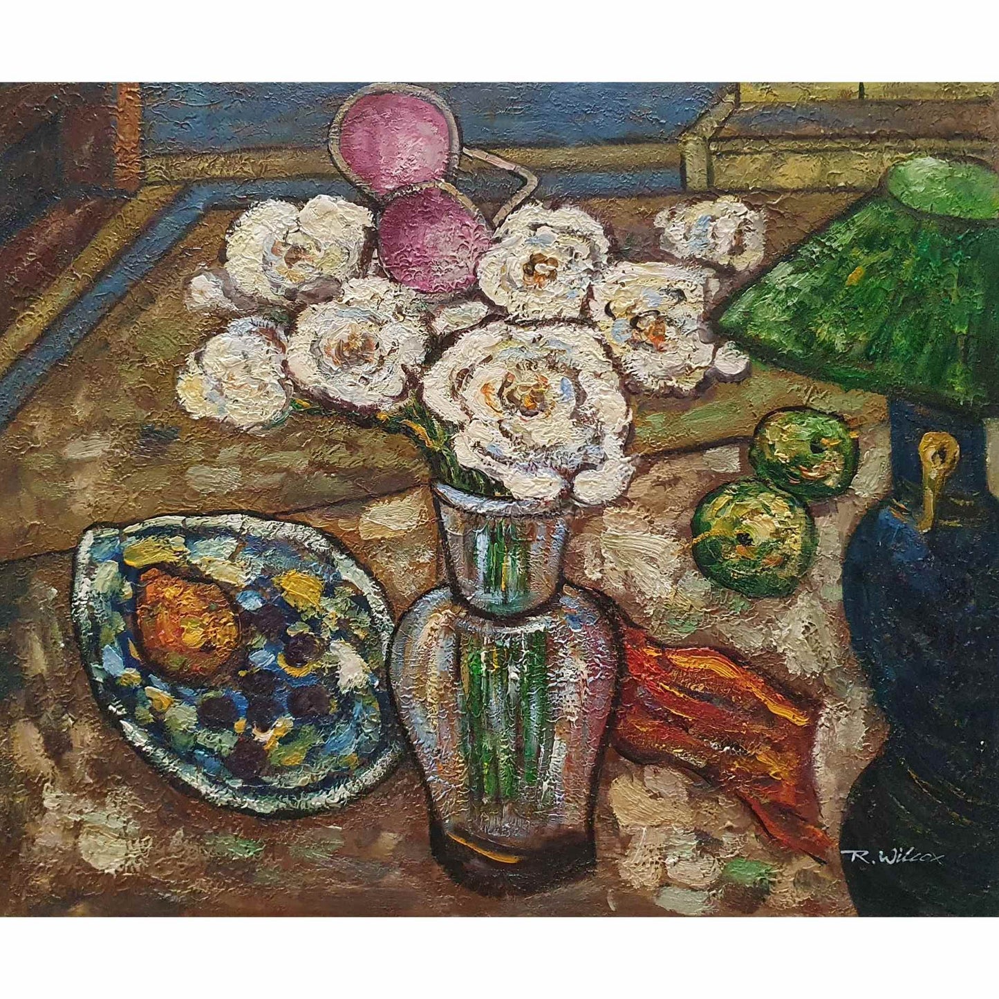 Van Gogh Style Still Life Painting 60x50 cm